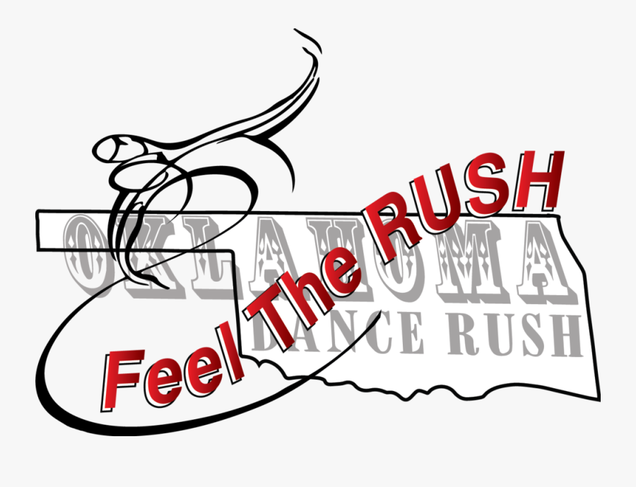 Feel The Rush Logo-final - Calligraphy, Transparent Clipart