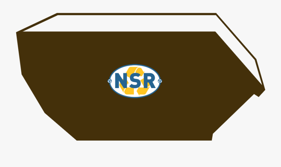 8 Yard Dumpster - Emblem, Transparent Clipart
