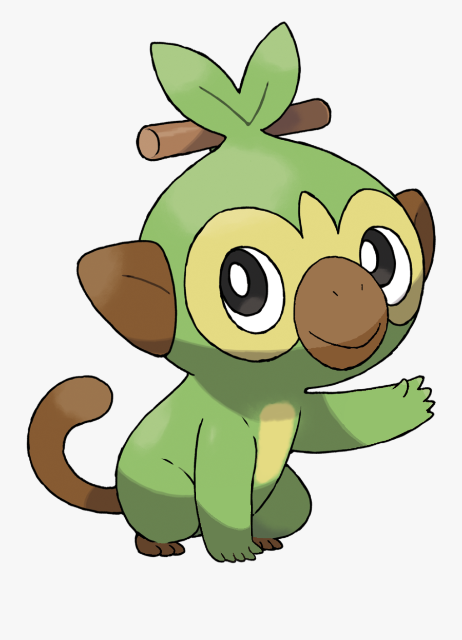 Grookey Pokemon, Transparent Clipart