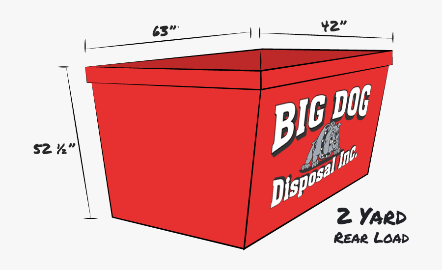 10 Yard Roll Off Container Size Box , Free Transparent Clipart