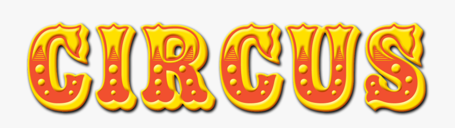 Circus Clipart Flag Banner, Transparent Clipart
