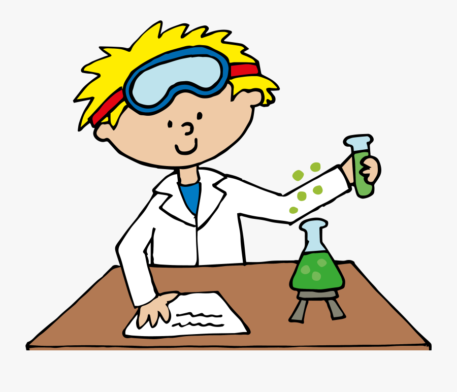 Scientist Science Project Clip Art - Scientist Clipart Transparent, Transparent Clipart