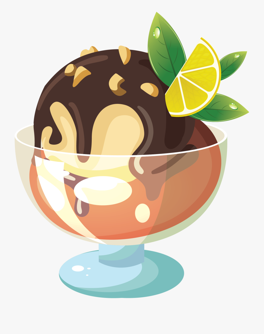 Ice Cream, Transparent Clipart