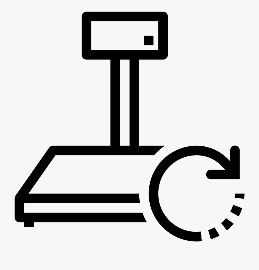 Industrial Scales Connecting Icon - Icon Balança Png, Transparent Clipart