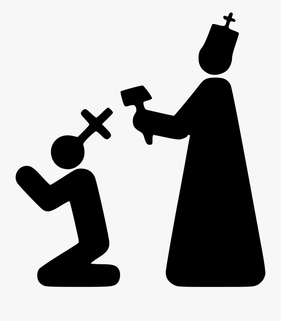 Enforce, Believe, Priest, Pope, Church, Antichrist - Anti Religion, Transparent Clipart