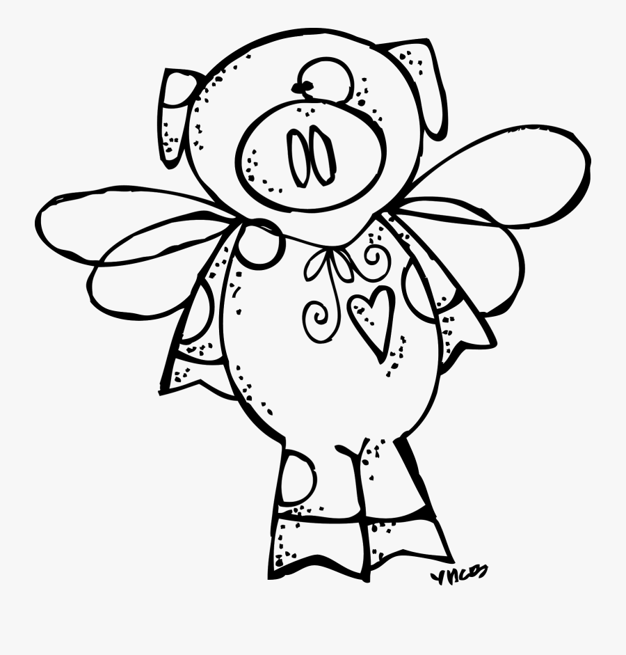 Pig Melonheadz, Transparent Clipart