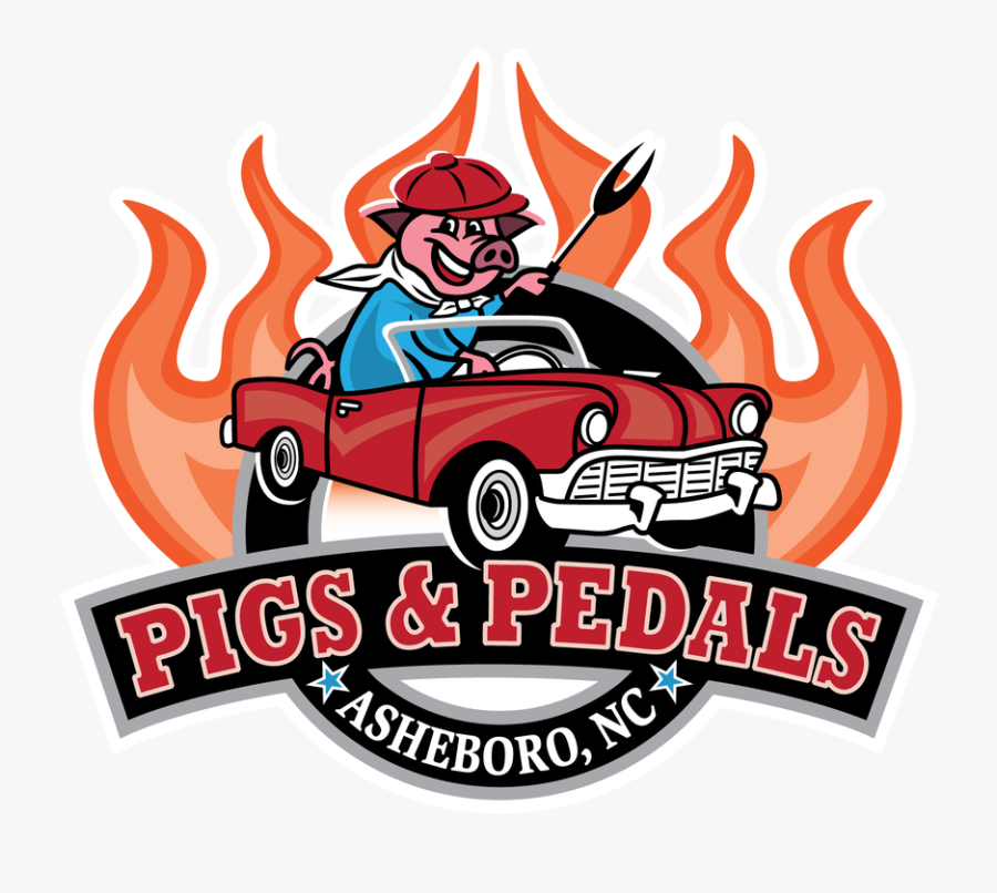 Picture - Pigs And Pedals Asheboro Nc, Transparent Clipart