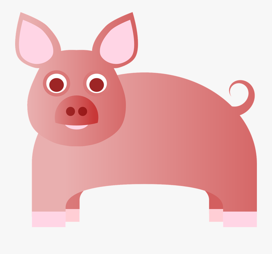 Transparent Pigs Clipart - Clip Art, Transparent Clipart