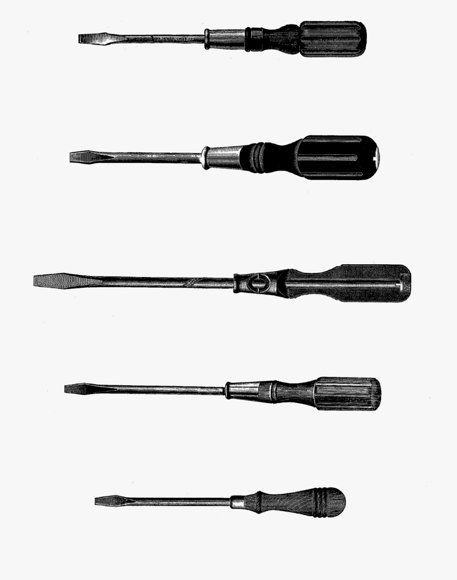 Stock Screwdriver Images Collage - Rifle, Transparent Clipart