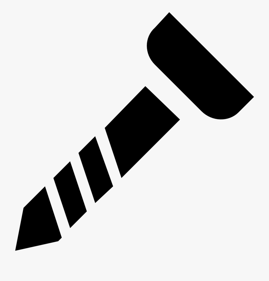 Screw Icon, Transparent Clipart