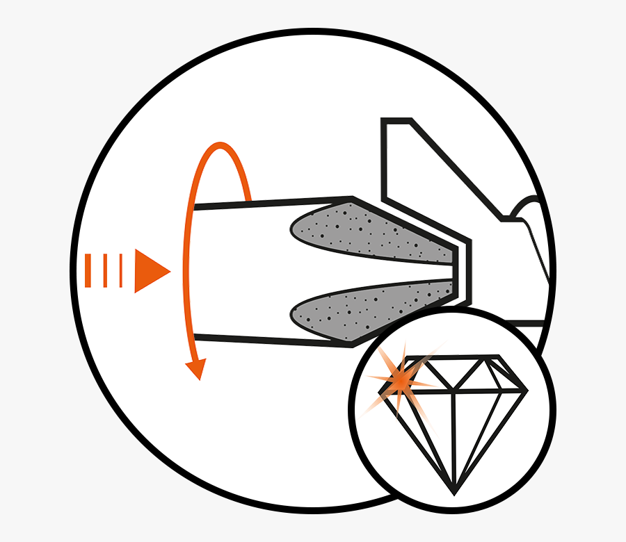 Diamond Coating - Circle, Transparent Clipart