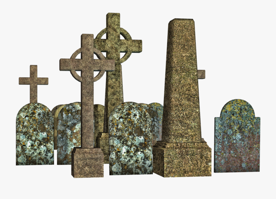 Cross Gravestone Download Free Png - Graves Png, Transparent Clipart