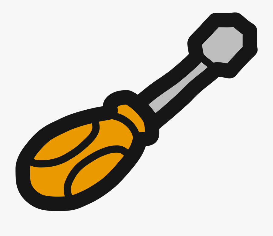 Screwdriver, Transparent Clipart