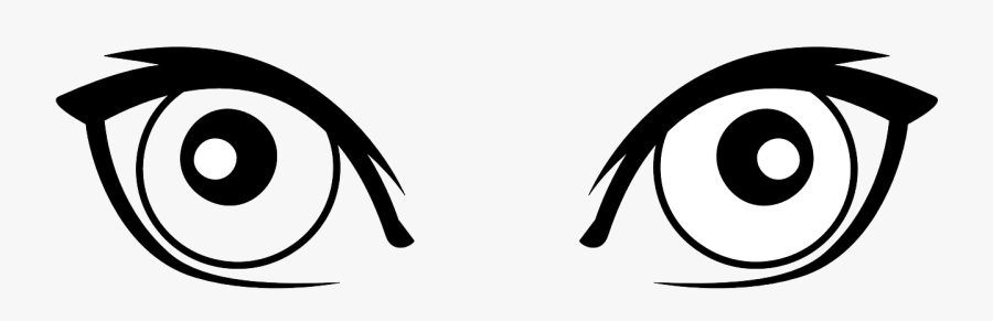 Eyes Iris People Free Picture - Clipart Eyes Black And White, Transparent Clipart