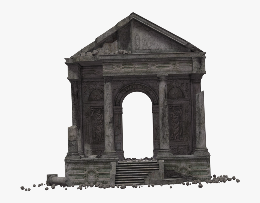 Clip Transparent Stock Gravestone Png Images Free Download - Transparent Ruins, Transparent Clipart