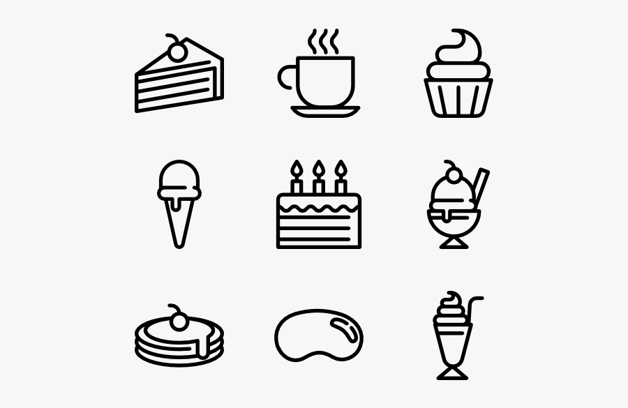 Clip Art Candy Icons - Wedding Icons, Transparent Clipart