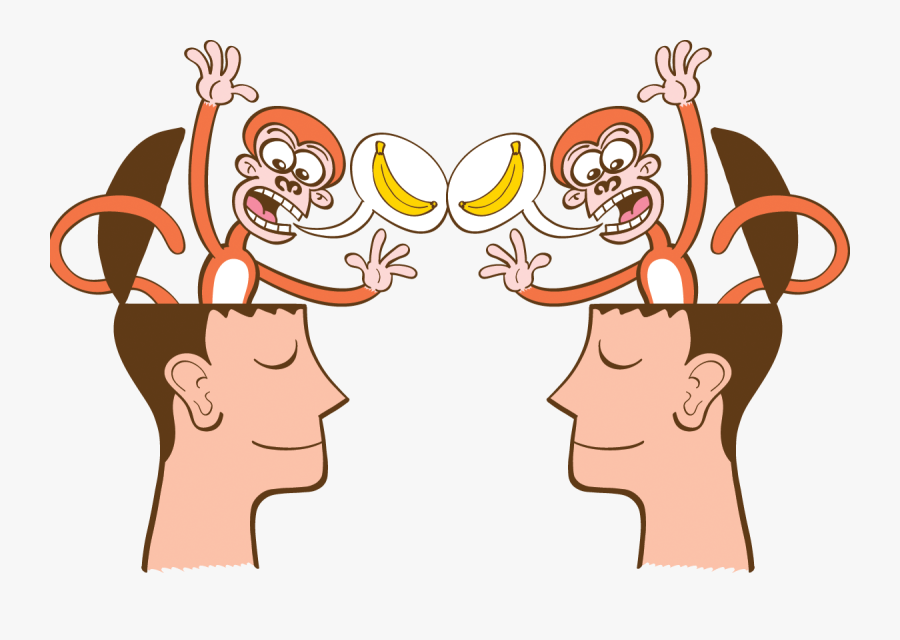 Monkeybrain - Meditation, Transparent Clipart