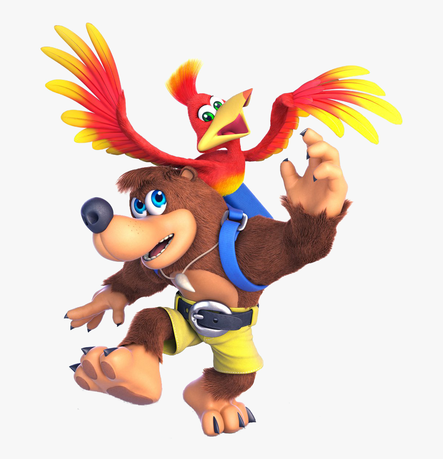 #banjo #banjokazooie Banjo Kazooie Smash Bros Ultimate - Super Smash Bros Ultimate Banjo Kazooie, Transparent Clipart