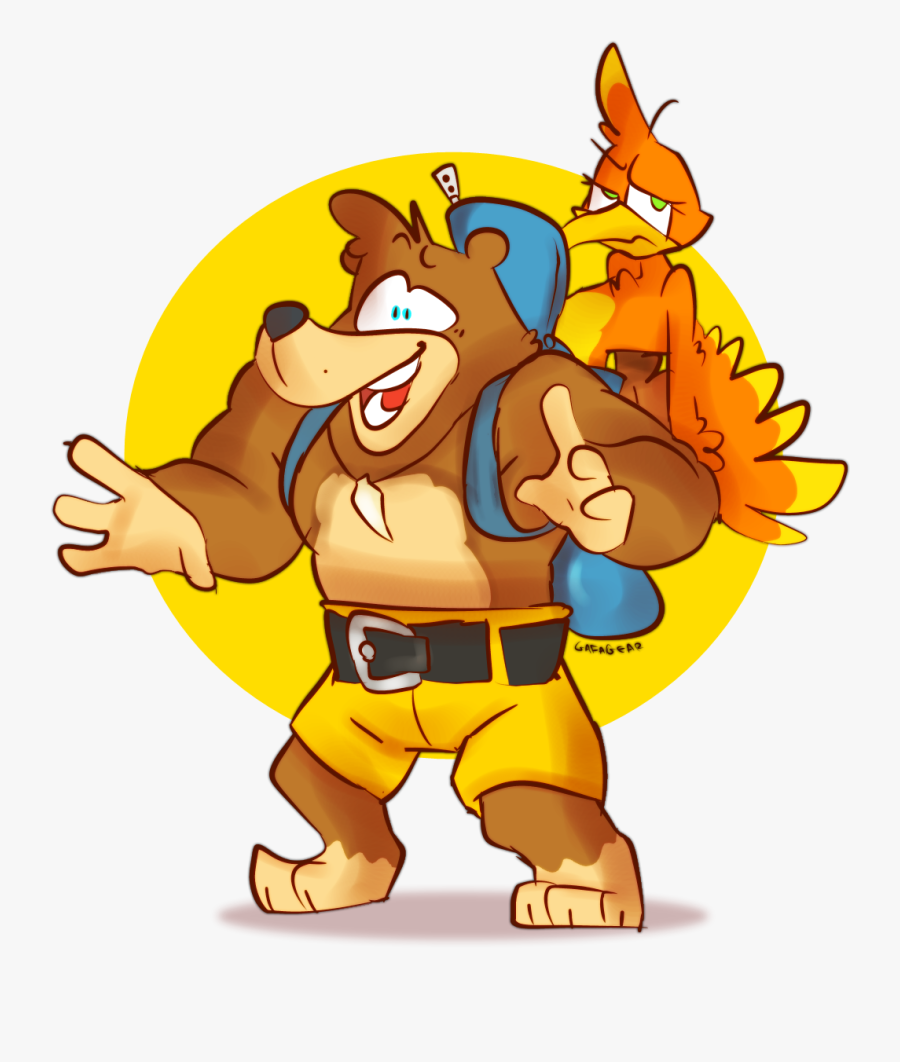Banjo Kazoople - Cartoon, Transparent Clipart