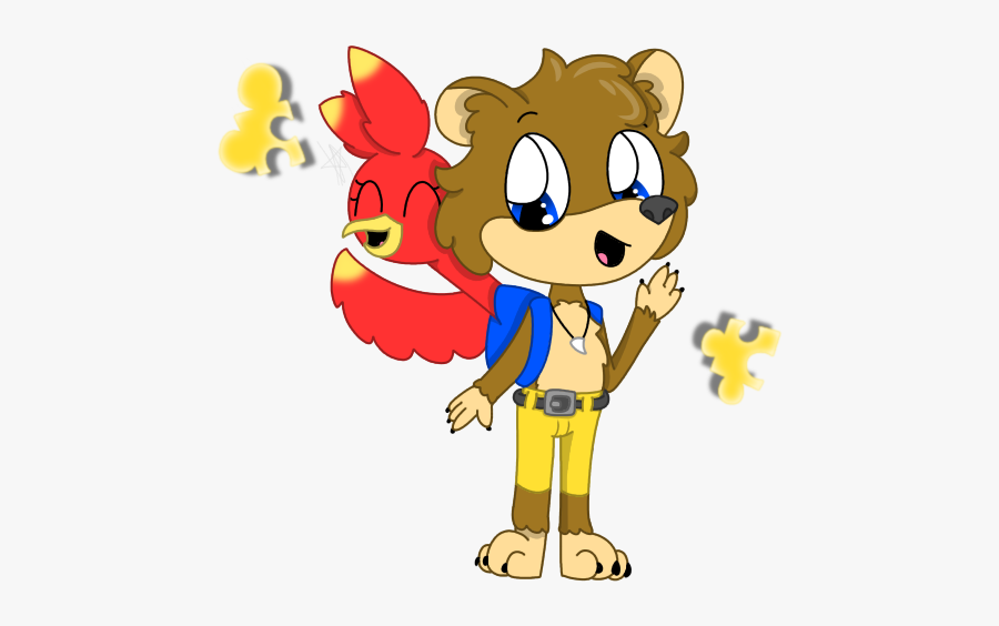 Banjo-kazooie - Cartoon, Transparent Clipart
