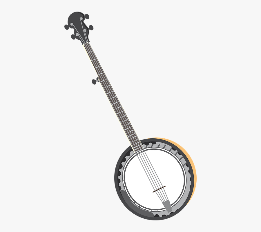 Bass-banjo, Transparent Clipart