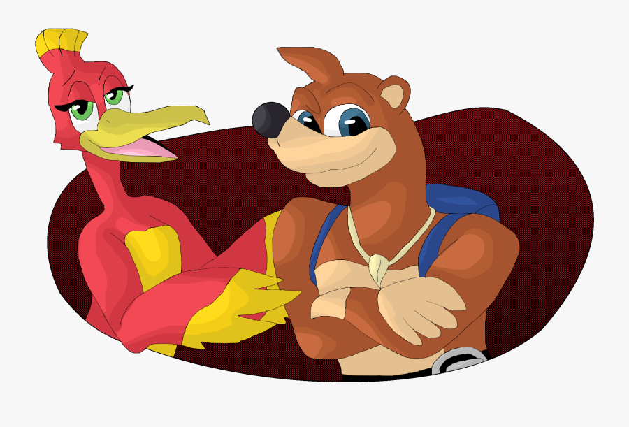 Banjo And Kazooie Is Back - Cartoon, Transparent Clipart