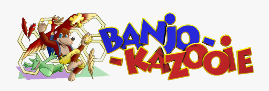 Banjo Kazooie Logo, Transparent Clipart