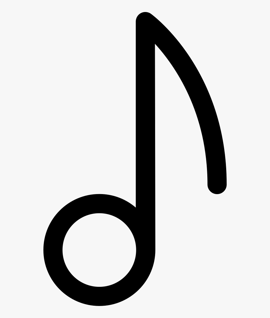 Eighth Note Comments, Transparent Clipart