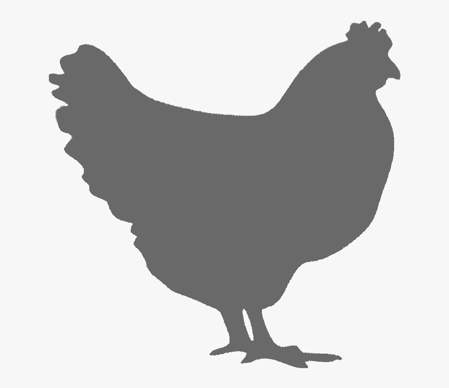 Roast Chicken Fried Chicken Rooster Image - Vector Chicken Silhouette Png, Transparent Clipart