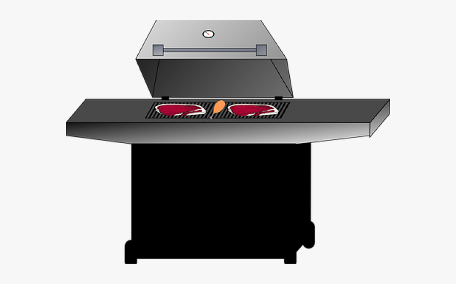 Steak Clipart Cookout - Grill Transparent Clip Art, Transparent Clipart