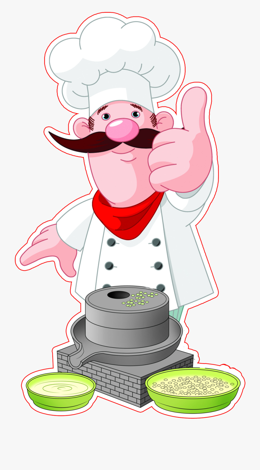 Chef Royalty-free Cartoon Clip Art - Chef Cartoon Images Png, Transparent Clipart