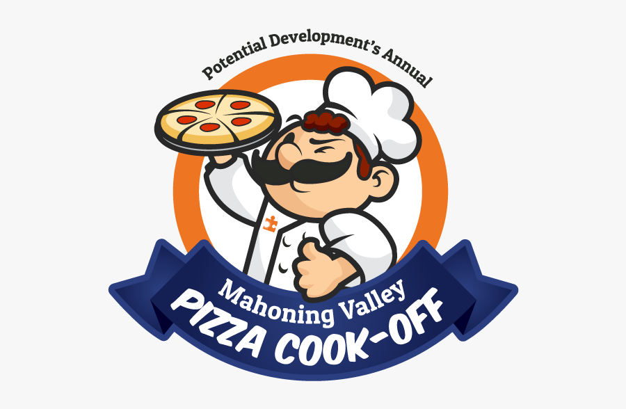 Pizza Mascote Logo, Transparent Clipart