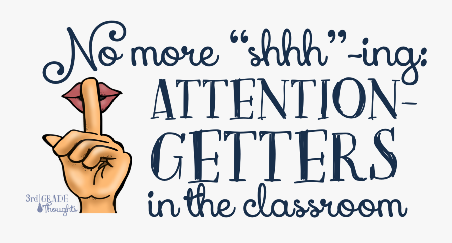 Attention Getters Grade 6, Transparent Clipart
