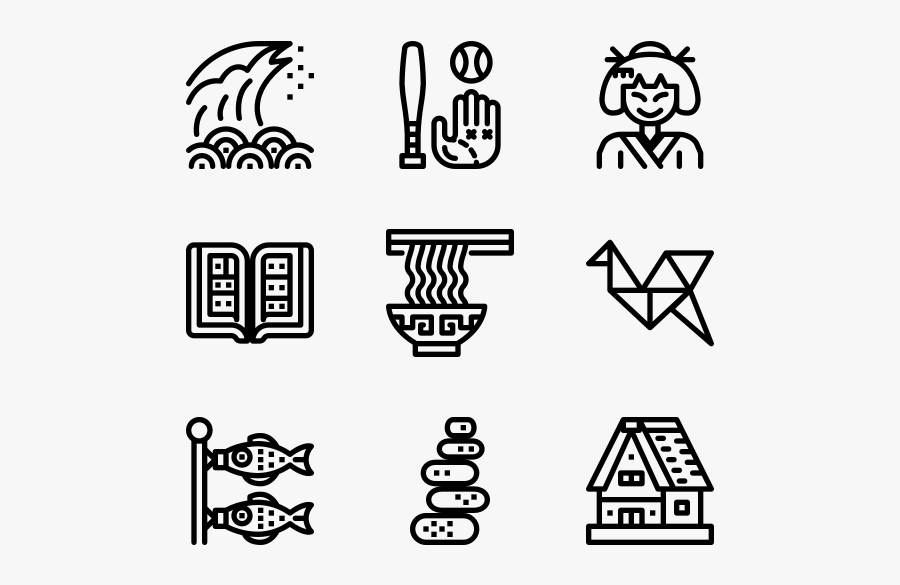 Japan - Birthday Icon Transparent Background, Transparent Clipart