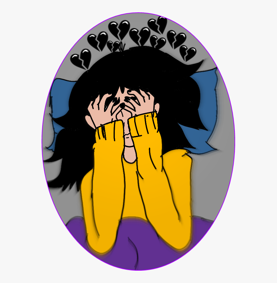 #depression #art #artist - Illustration, Transparent Clipart