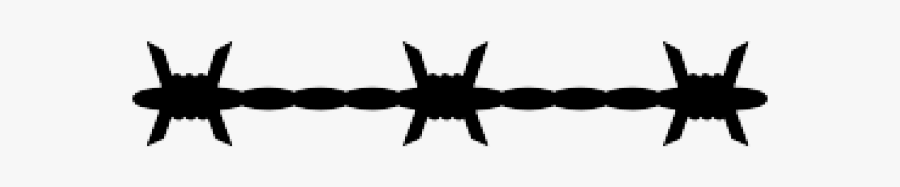 Barb Wire Clipart Silhouette, Transparent Clipart