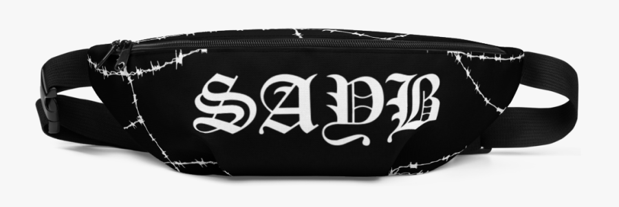 Image Of Barbed Wire Fannypack - Black Label Society, Transparent Clipart