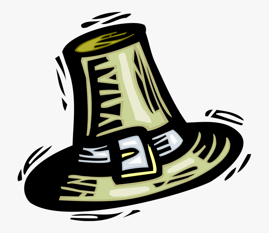 Transparent Pilgrim Hat Clipart - Pioneer Hat Transparent, Transparent Clipart