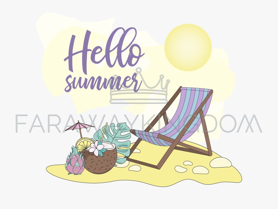 Vector Hinh Mâu Ao Di Bien, Transparent Clipart