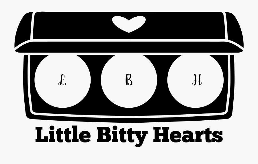 Little Bitty Hearts - Circle, Transparent Clipart
