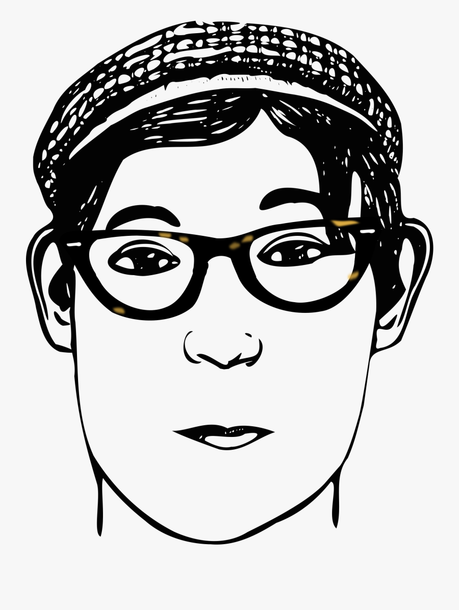 Fukutaro With Eyeglasses Clip Arts - Illustration, Transparent Clipart