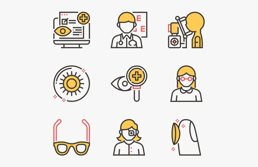 Optometrist Elements - Hinduism Icon Pack, Transparent Clipart
