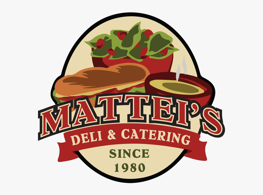 Mattei"s Deli & Catering-logo, Transparent Clipart