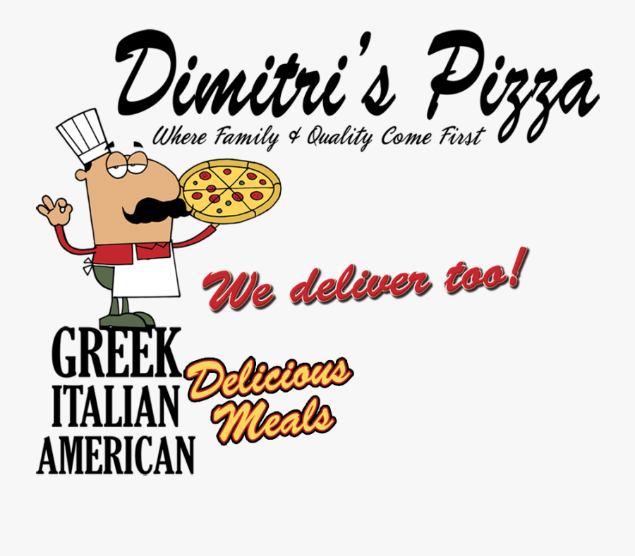 Transparent Pizzeria Building Clipart - Pizza Clip Art, Transparent Clipart