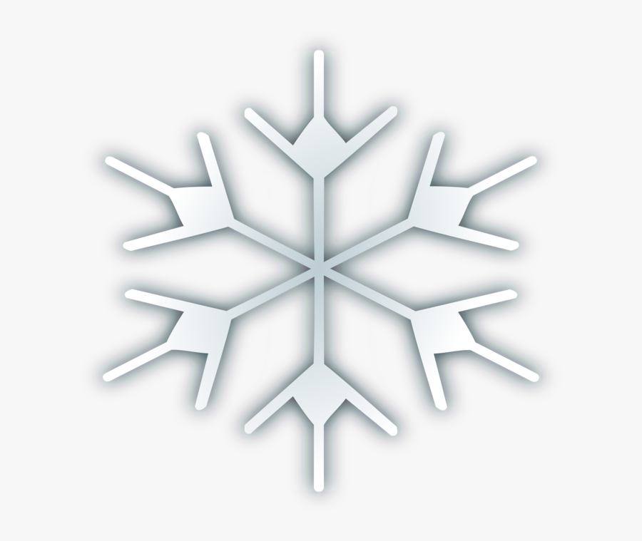 Snow Flake Icon Svg Clip Arts - Snow Symbol, Transparent Clipart