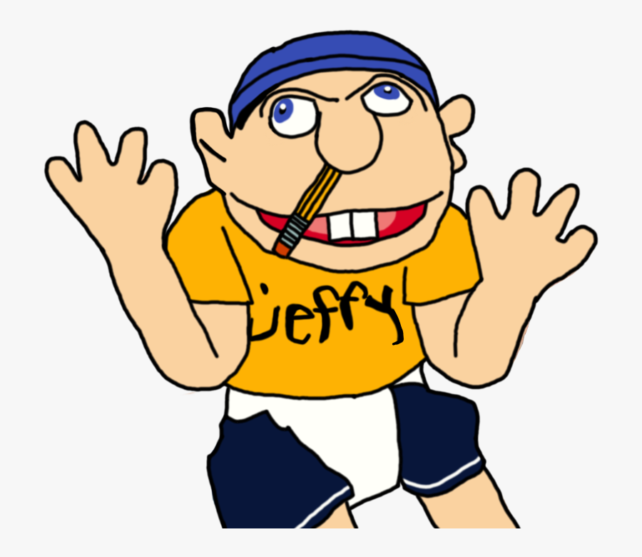 Cartoon,facial Expression,finger,clip A Ball,celebrating,playing - Jeffy Cartoon, Transparent Clipart