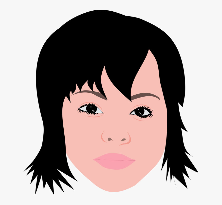 Clipart Hair Is Short, Transparent Clipart