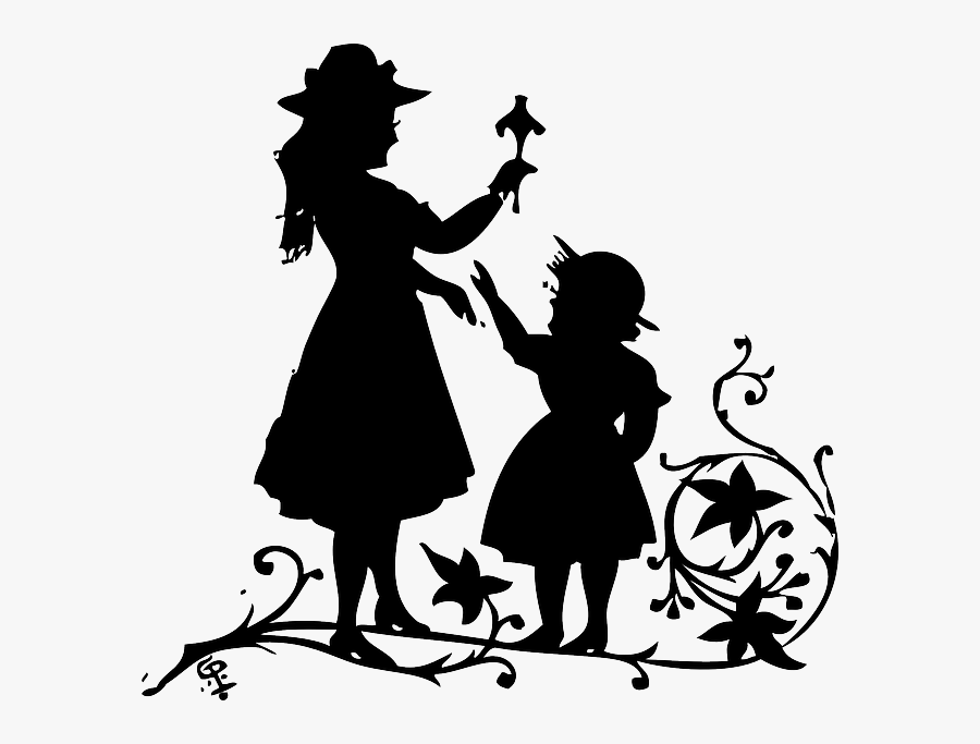 Silhouette Clip Art - My First Question When I Reached Home, Transparent Clipart