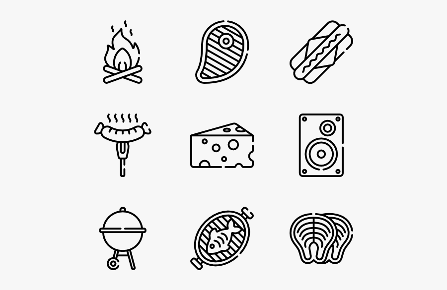 Bbq - Assembly Icon, Transparent Clipart