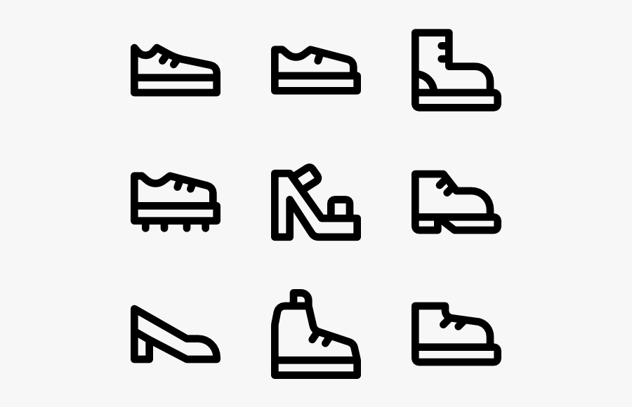 Shoes - Armchair Icon, Transparent Clipart